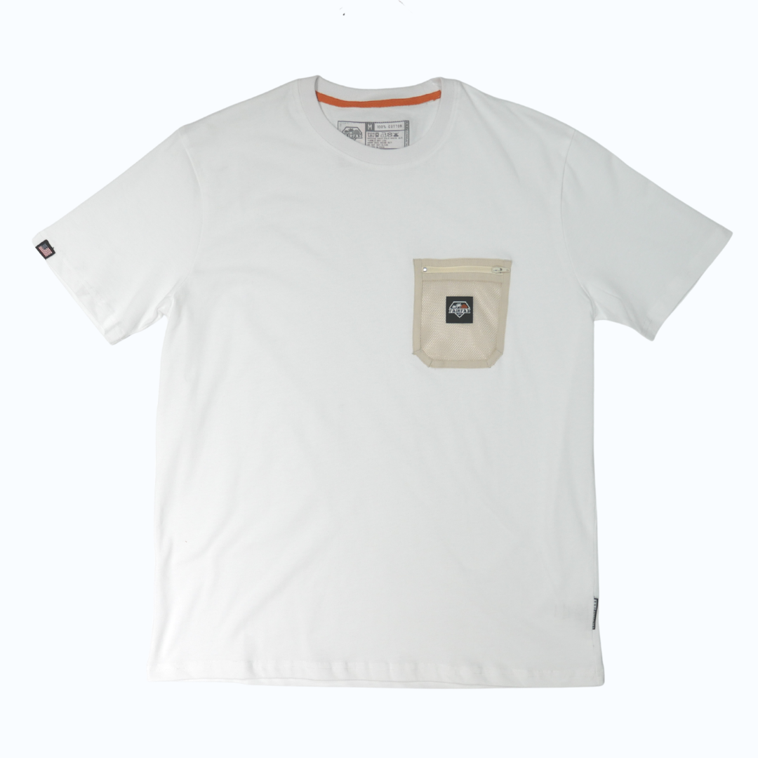 FFXTS03 - MESH POCKET TEE - 210G