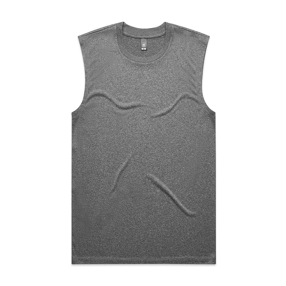 Thumbnail: Men's Staple Active Polyester Tank (5078)