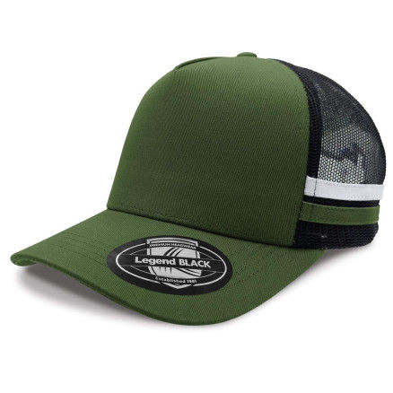 Thumbnail: 7050 Striped Trucker