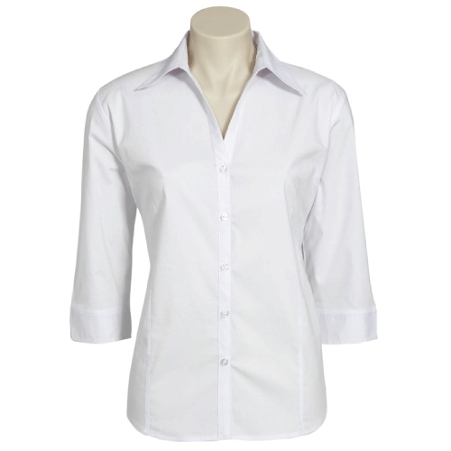 Thumbnail: Womens Metro 3/4 Sleeve Shirt (LB7300)