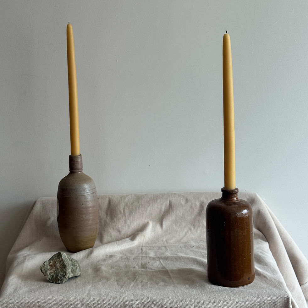 The Bee Series: Hand-Dip BeesWax Candles