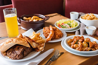 western lunch in hotel table.jpg