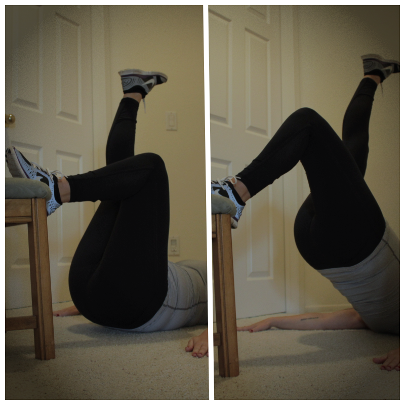 SL Inclined Glute Lift