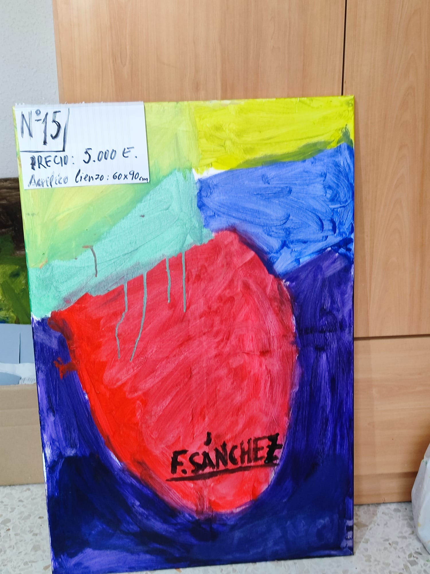 ACRÍLICO SOBRE LIENZO 60 x 90 CM