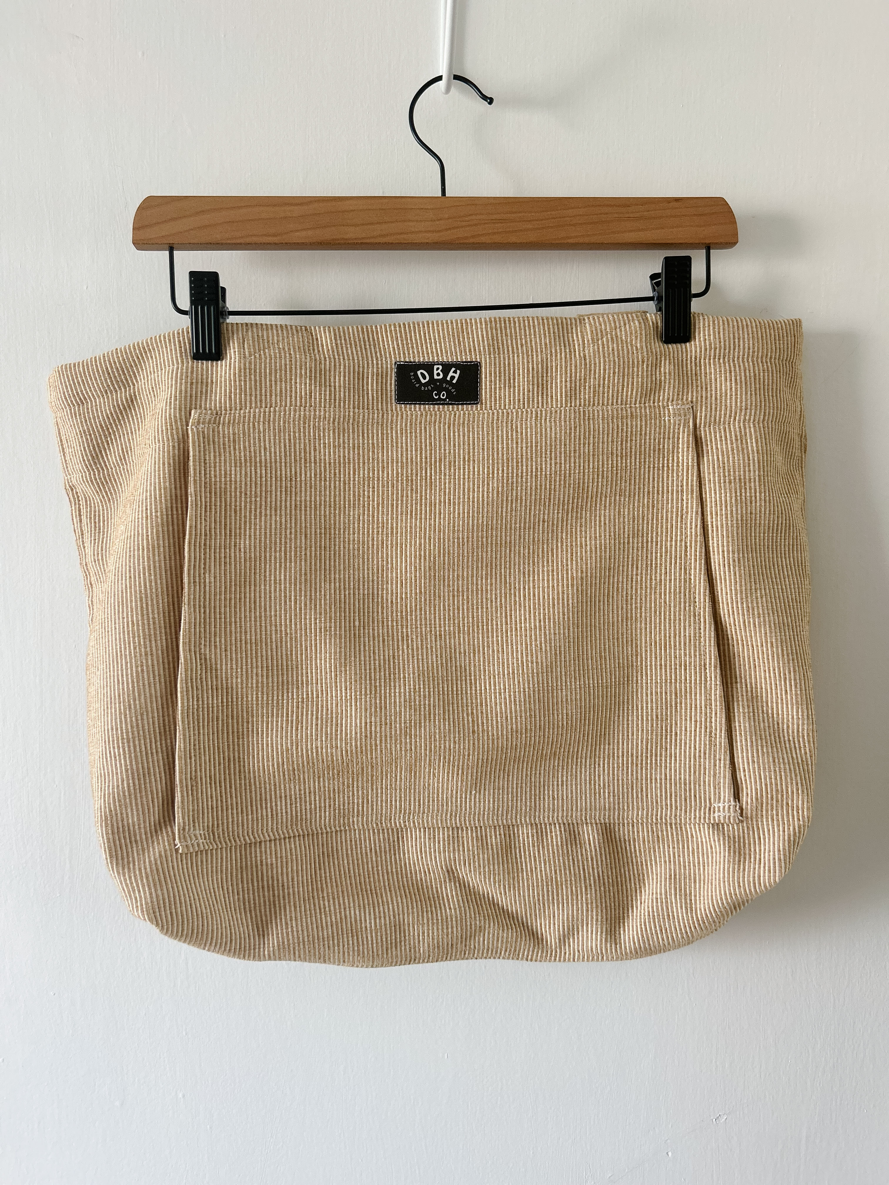 YOGA CARRYALL BAG | O/S | BROWN CORDUROY