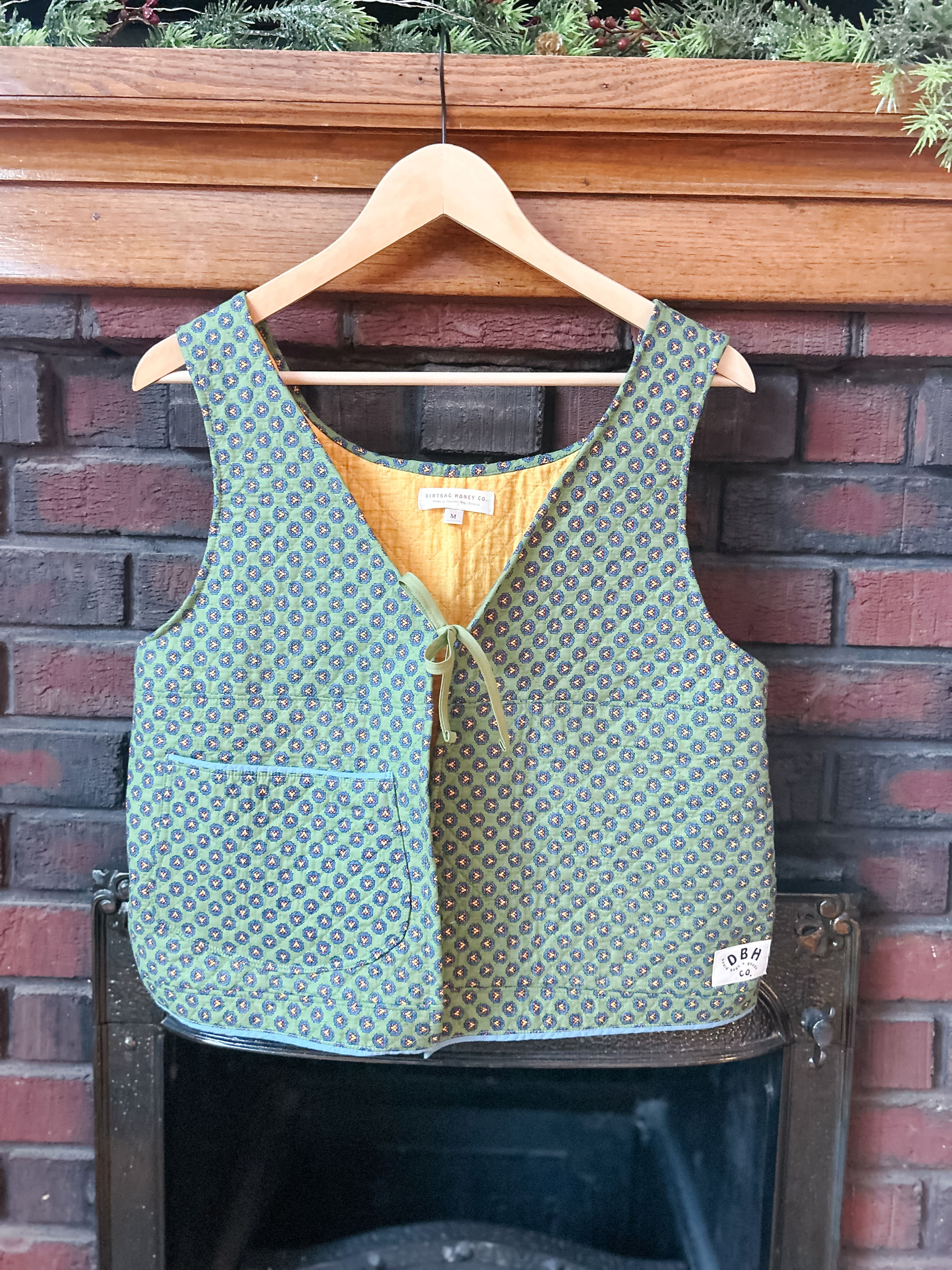 FERN TOP | M | MULTI-GREEN