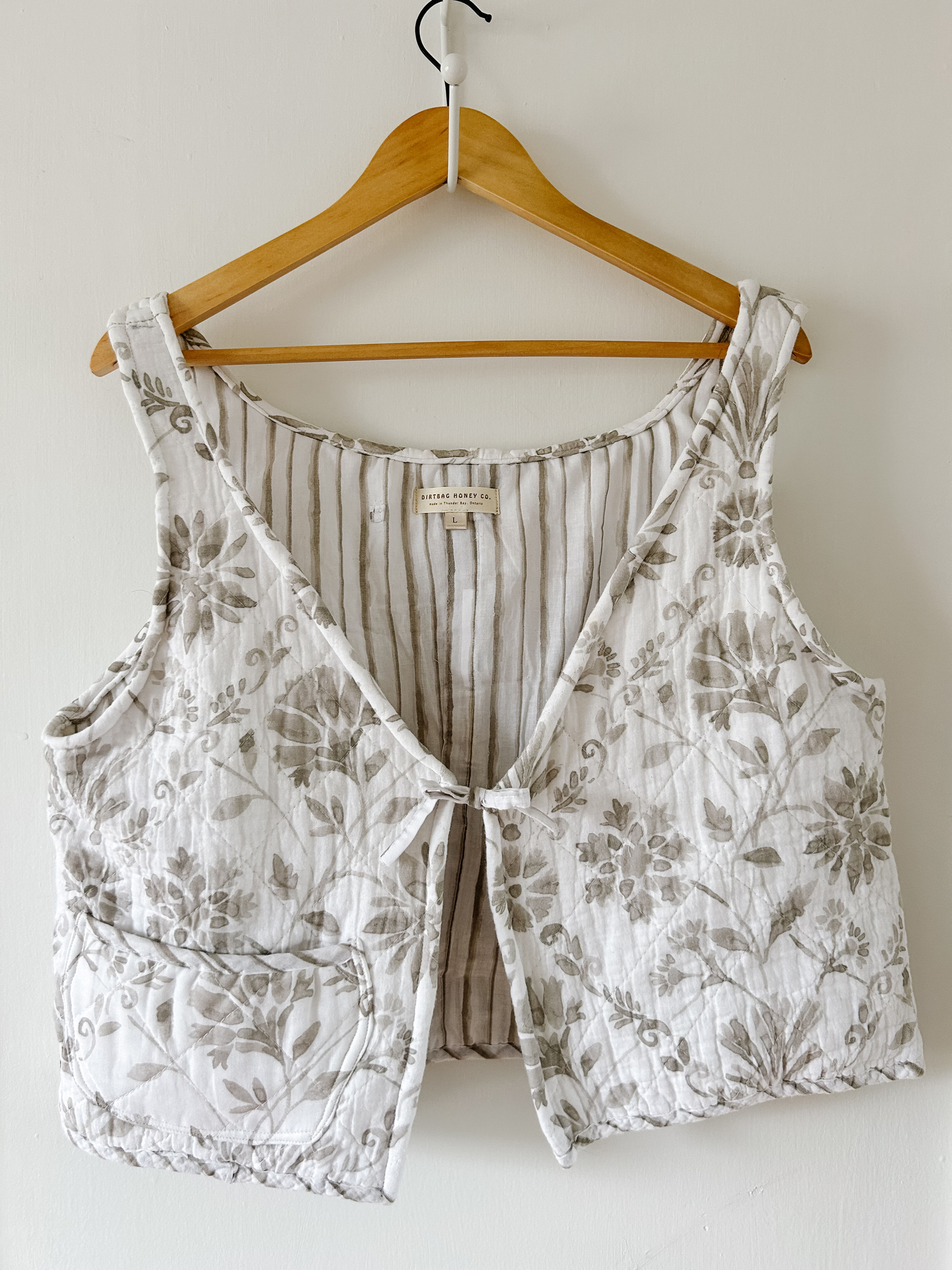 FERN TOP | L | SILVER PETAL