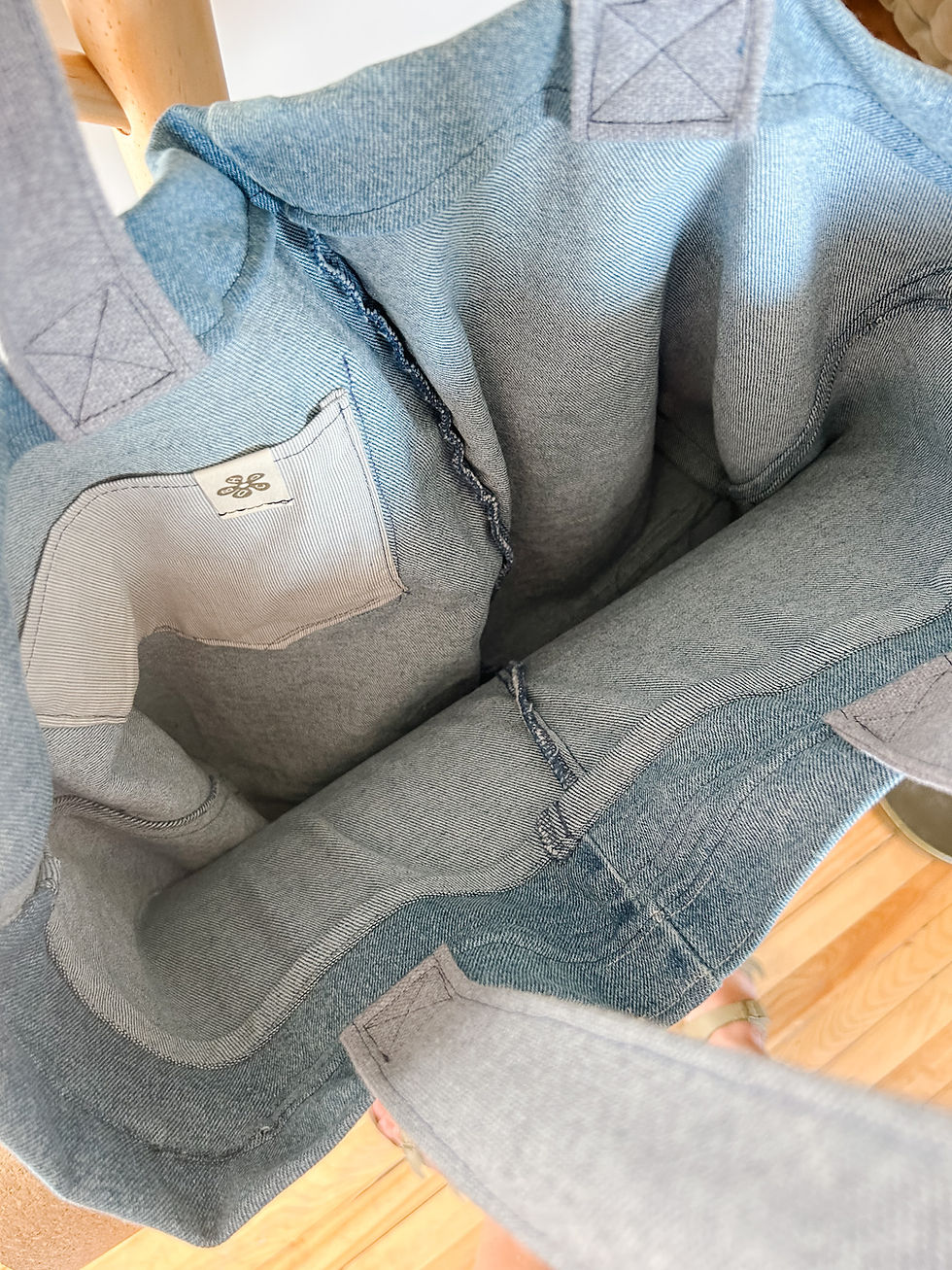 Thumbnail: YOGA CARRYALL BAG | O/S | INDIGO WASH