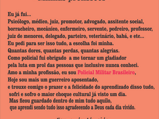 Aos policiais mortos no Brasil. Os heróis que nunca são lembrados.