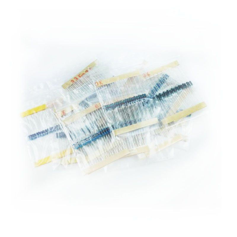 Thumbnail: 1280 1/4W Resistor Kit 1 - 10MOhm (64 resistances)