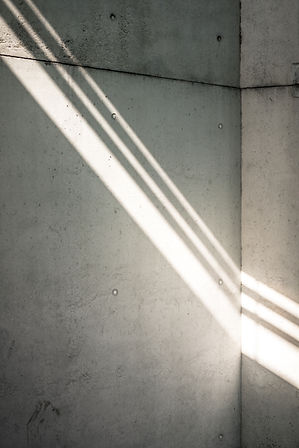 Licht auf Beton