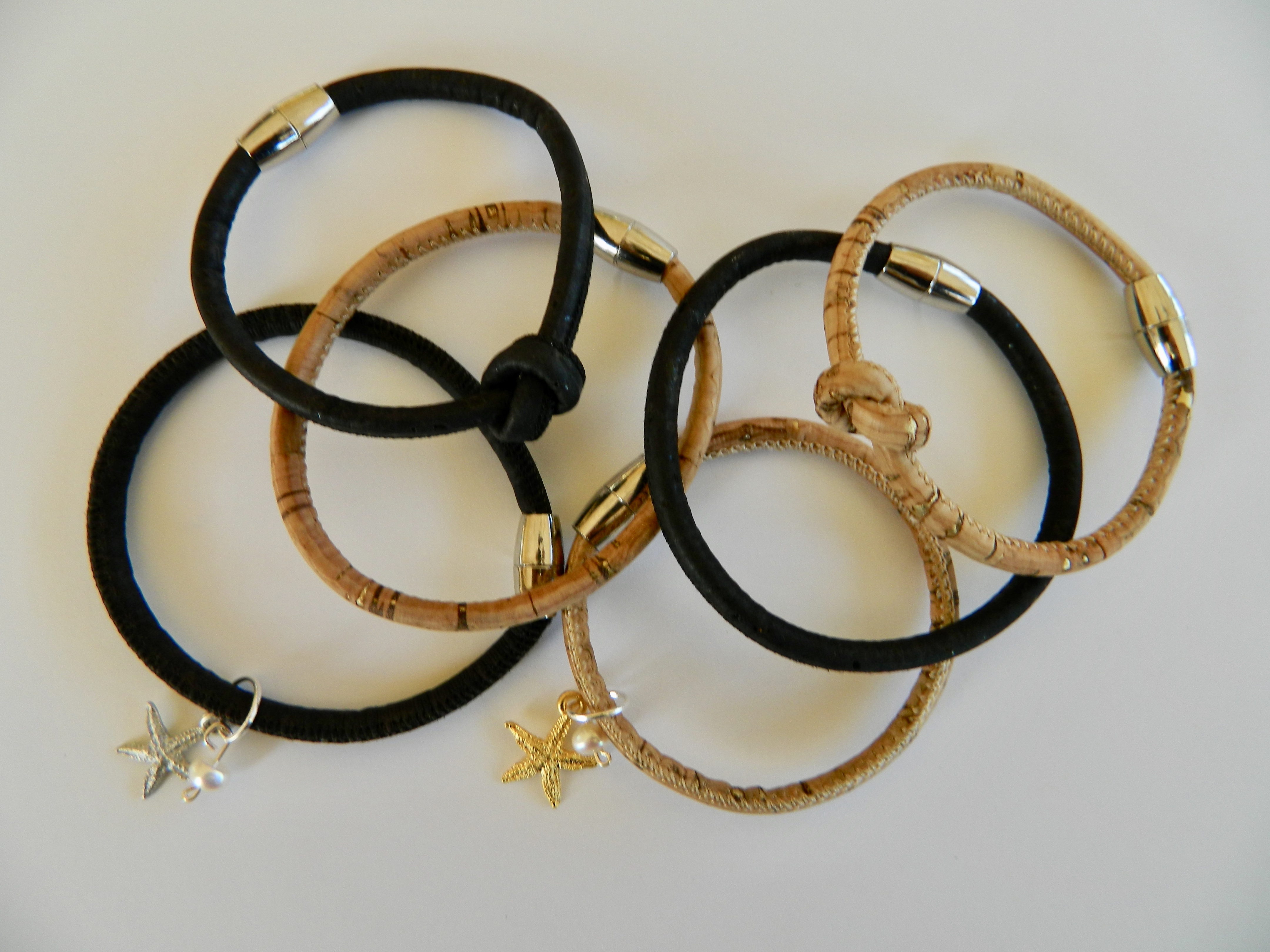 5 mm cork bracelets