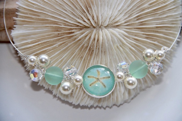 Cluster Necklace with Starfish