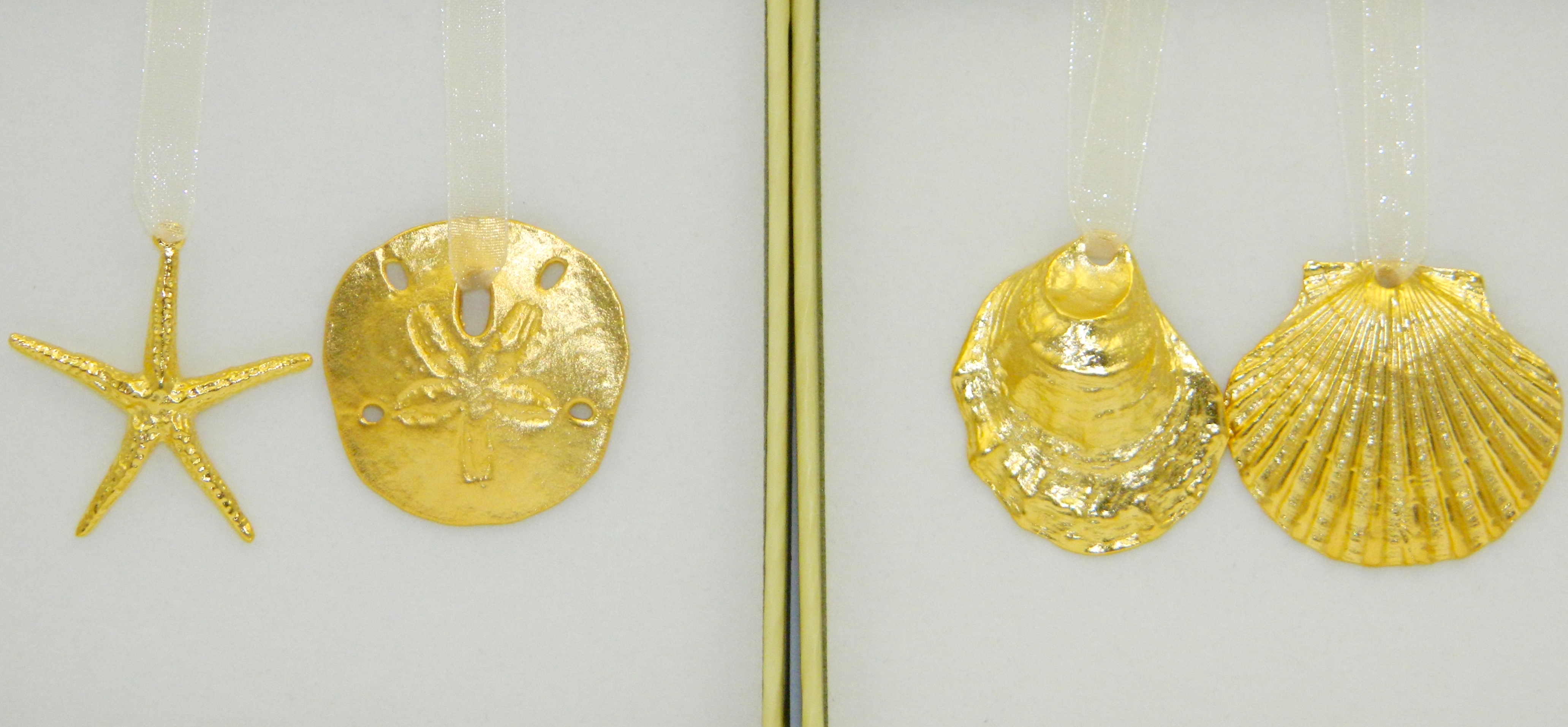 Small Gold Plate Ornaments