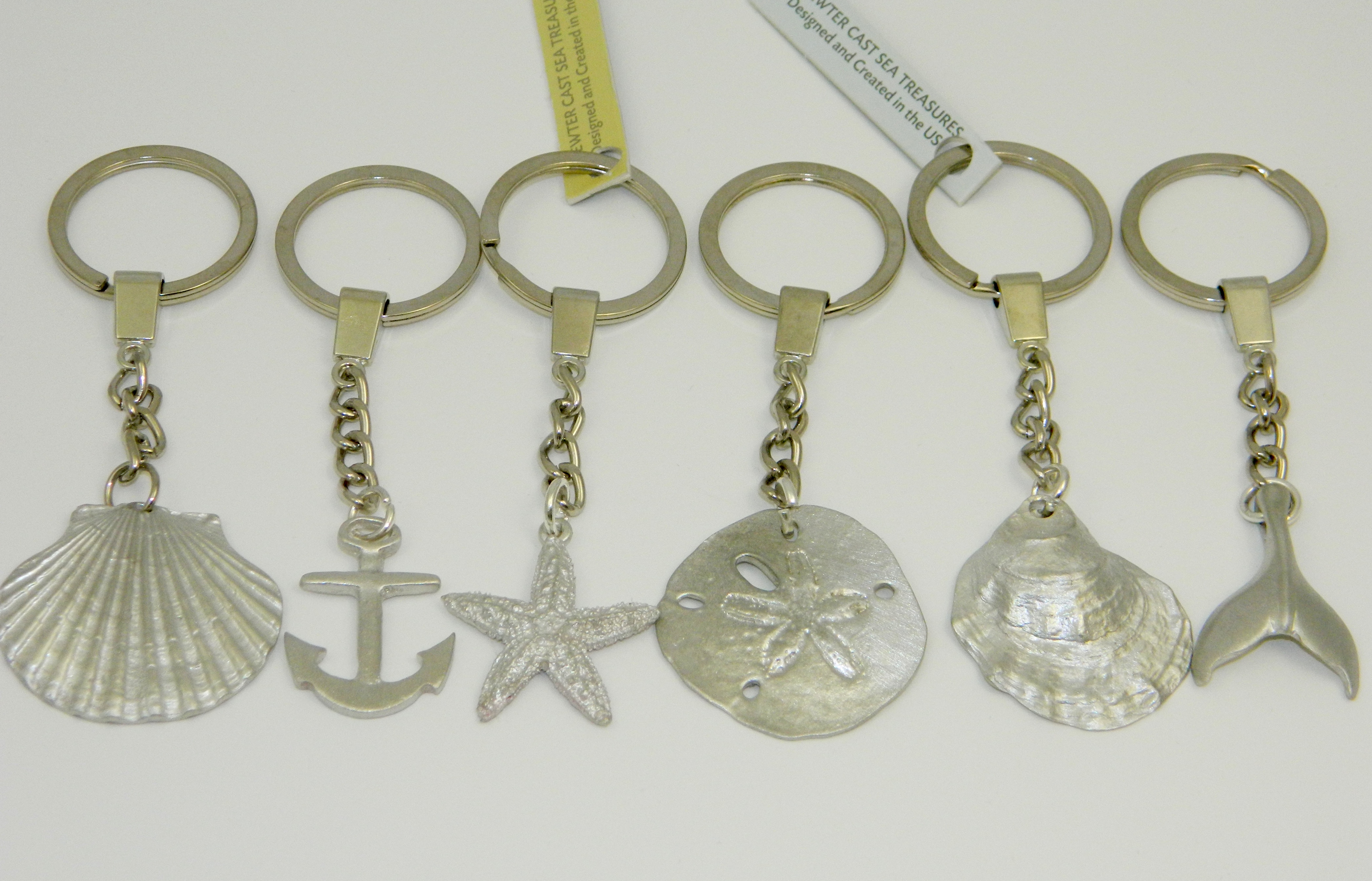 Pewter Small Keychains
