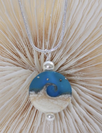FP 915 Turquoise Wave Necklace
