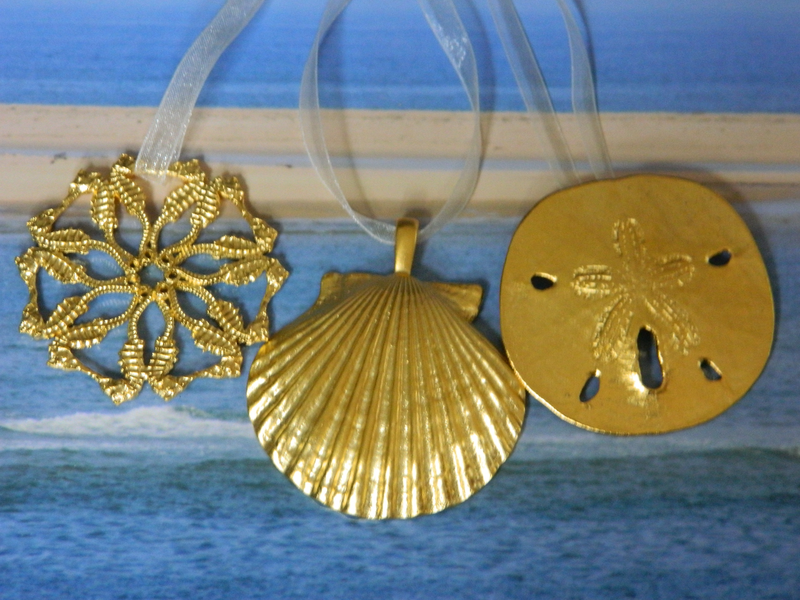 Gold Plate Ornaments