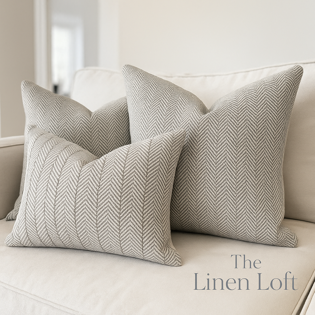 Grey Pattern Cushions