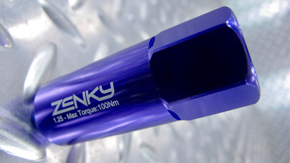 Miniature : Ecrous de Roue - Aluminium Forgé - Z60 - 60 mm - Violet - 20 pcs