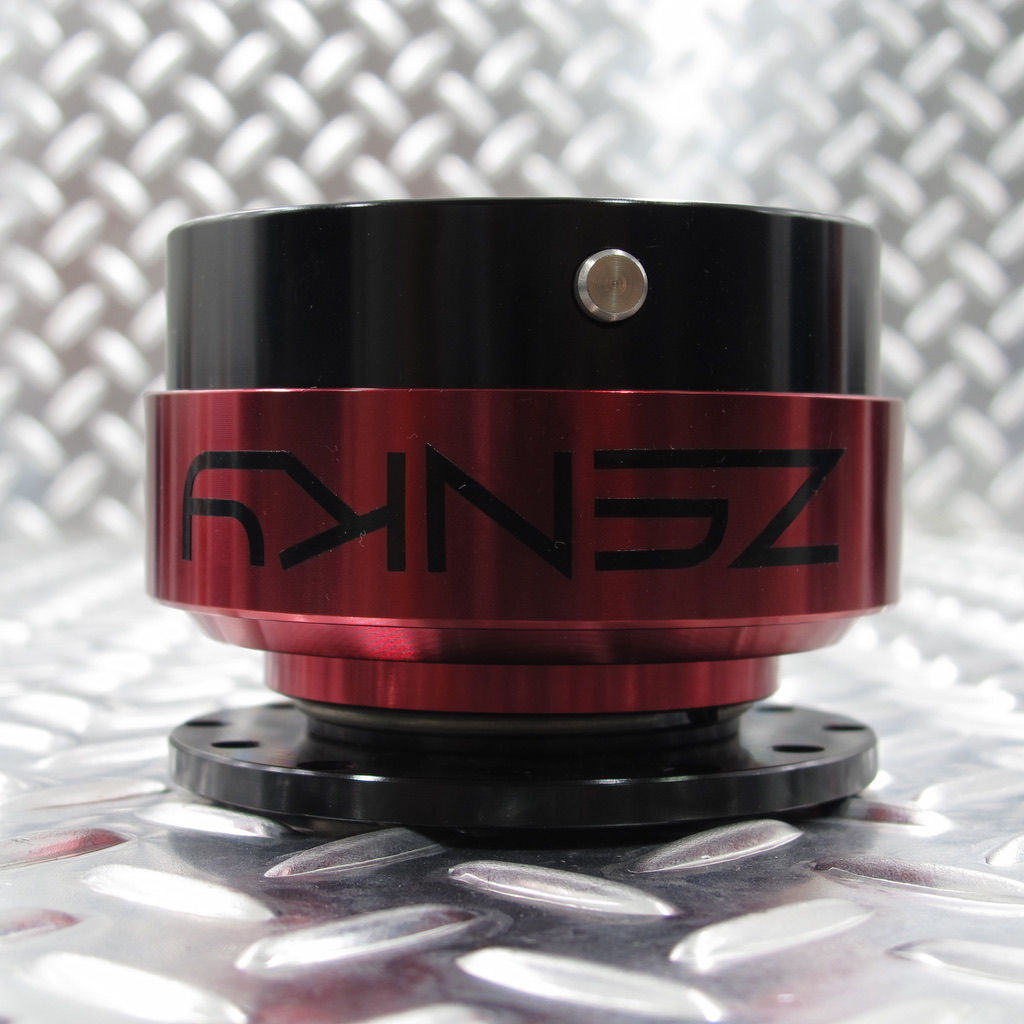 Quick Release pour Volant Universel - Noir / Bague Rouge