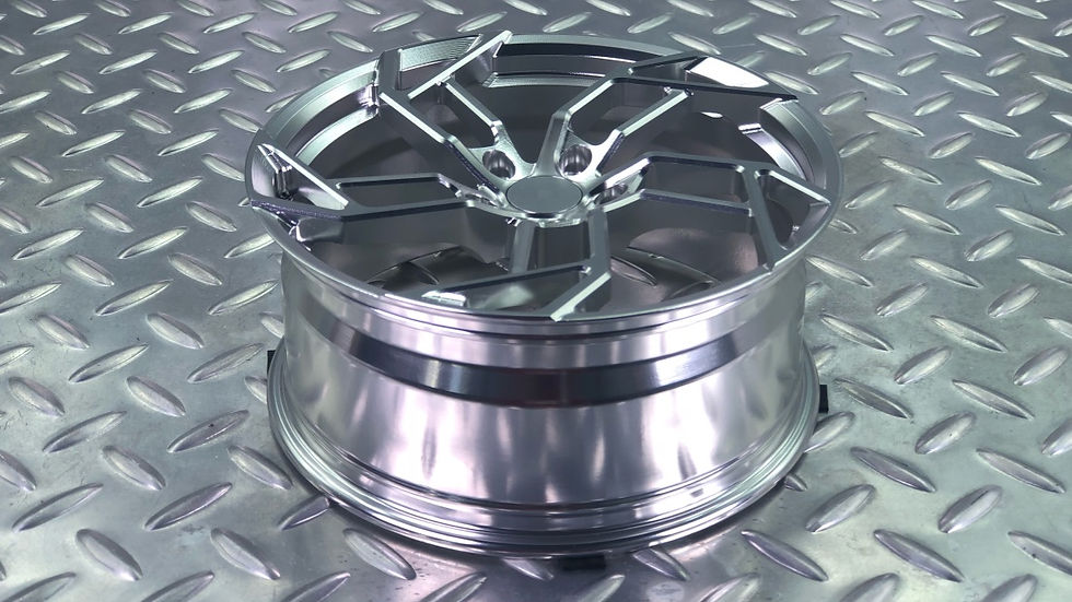 Thumbnail: Techno - Mini Jante Aluminium Décorative à collectionner