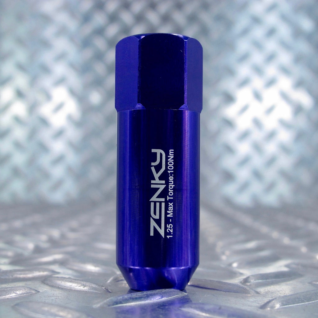 Ecrous de Roue - Aluminium Forgé - Z60 - 60 mm - Violet - 20 pcs