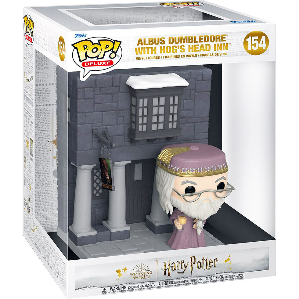 Thumbnail: Albus Dumbledore with Hog's Head Inn Harry Potter Hogsmeade Funko Pop Town 154