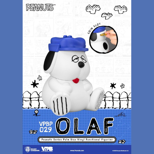 Thumbnail: Olaf Peanuts Beast Kingdom VPBP-029 Palm Size Functional Figurine Coin Bank