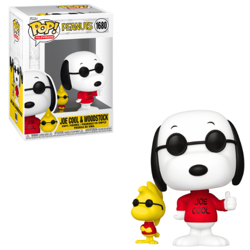 Joe Cool and Woodstock Peanuts Funko Pop Television 1680