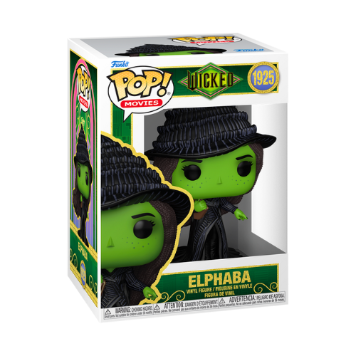 Thumbnail: Elphaba (with Grimmerie) Wicked Funko Pop Movies 1925
