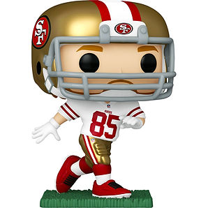 George Kittle (White Away Jersey) San Francisco 49ers NFL Funko Pop Football 167