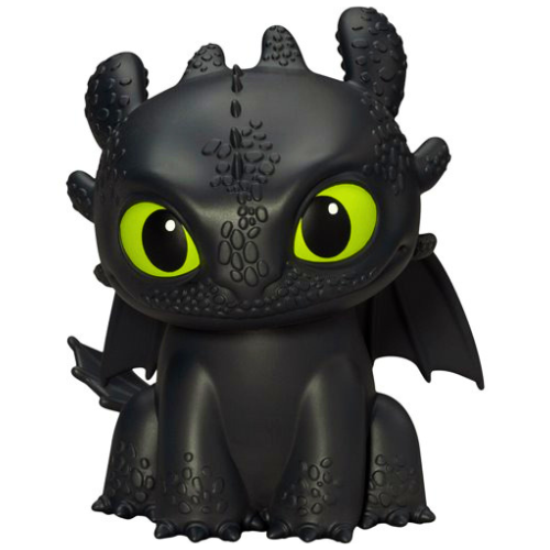 Toothless How to Train Your Dragon Beast Kingdom Palm Size Figurine Coin Bank