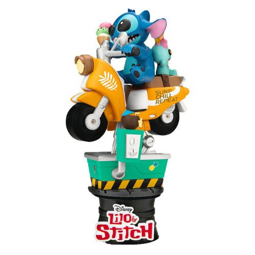 Stitch Coin Ride Lilo & Stitch Disney Beast Kingdom DS-041 D-Stage Statue