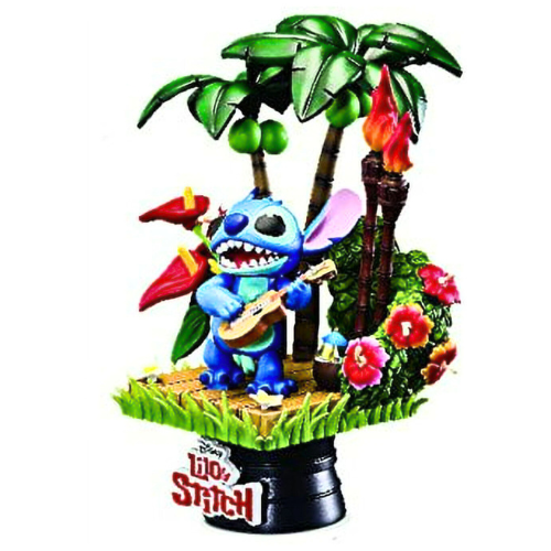 Thumbnail: Stitch (Ukulele & Scrump) Stitch Disney Beast Kingdom DS-004 D-Stage Statue