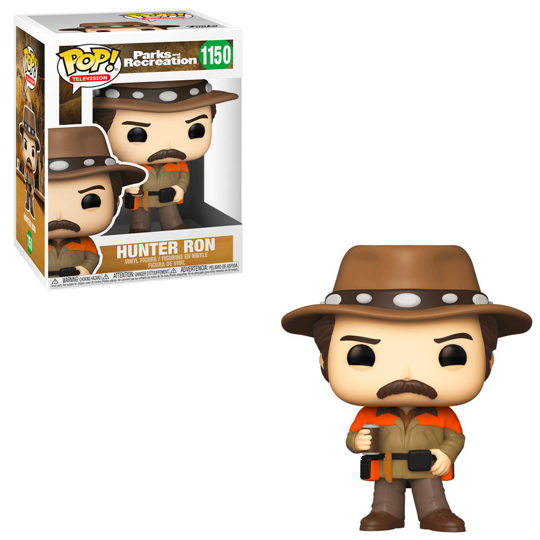 Hunter Ron Swanson Parks and Recreation NBC Funko Pop Television 1150