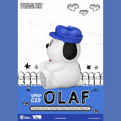 Thumbnail: Olaf Peanuts Beast Kingdom VPBP-029 Palm Size Functional Figurine Coin Bank