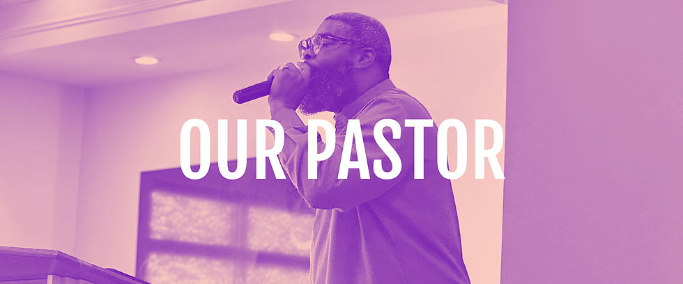 Pastor Charles Hamlin preaching