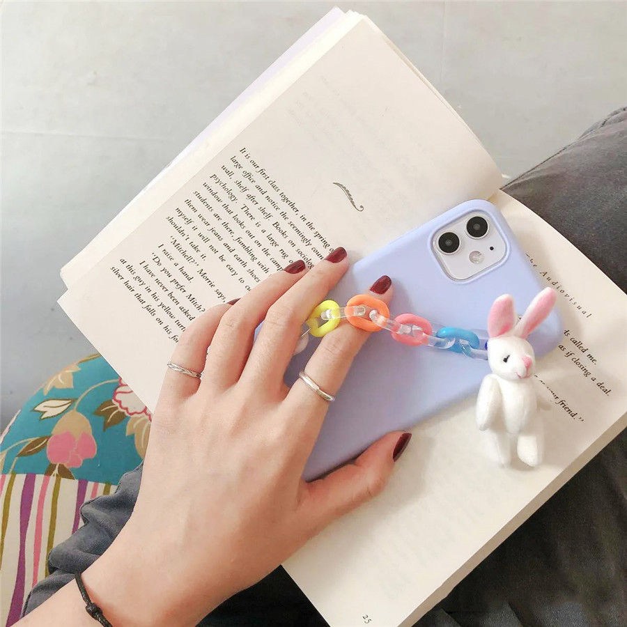 Thumbnail: Cute Doll Chain Iphone case 