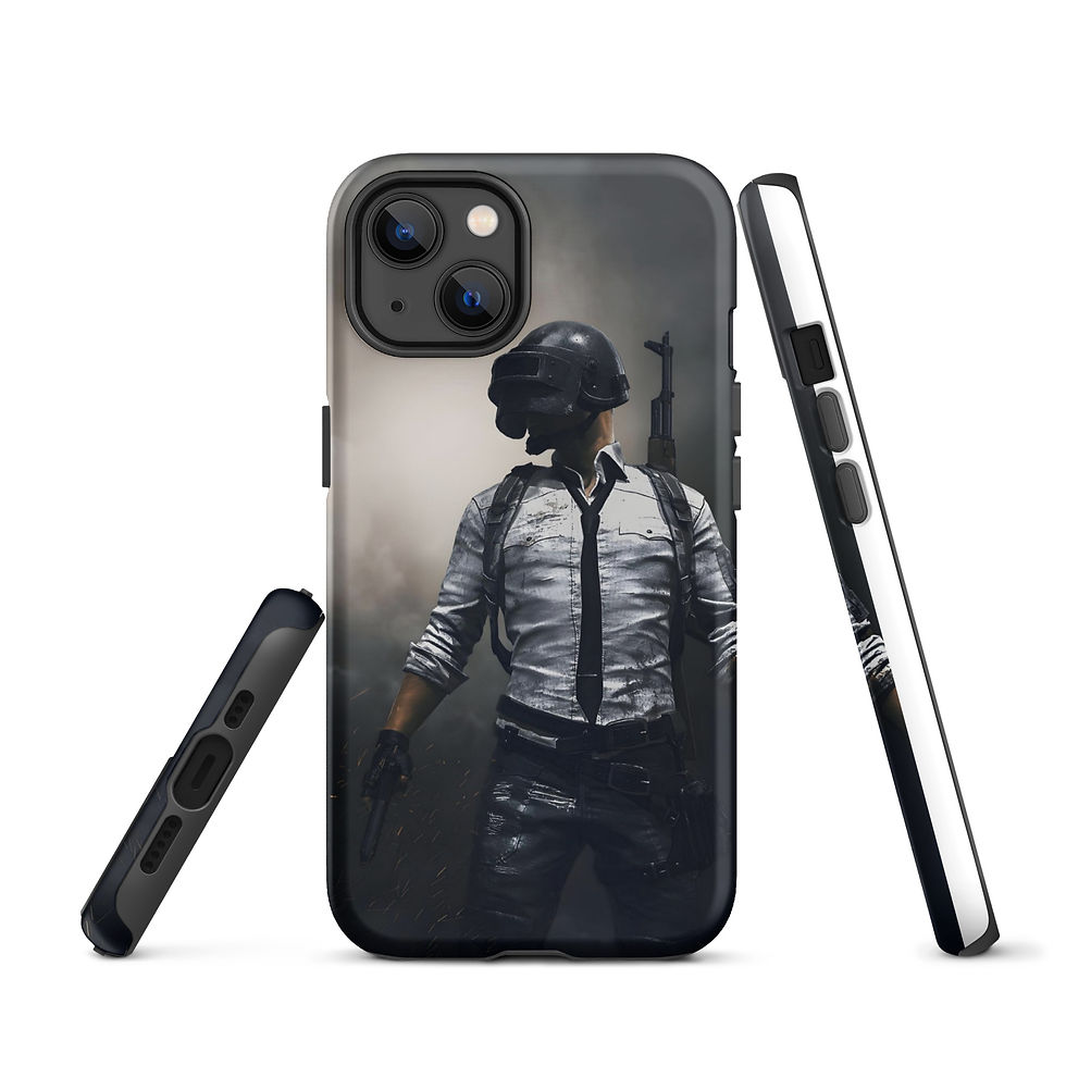 Miniatură: PUBG 1:1 Tough iPhone case