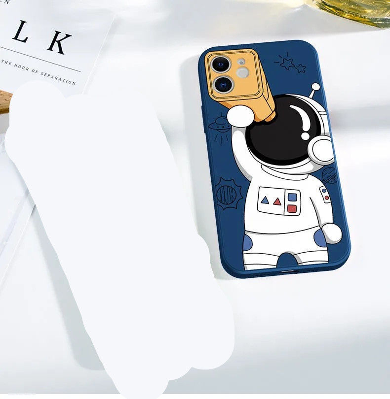 Miniatura: Telescope Astronaut Mobile Phone Case
