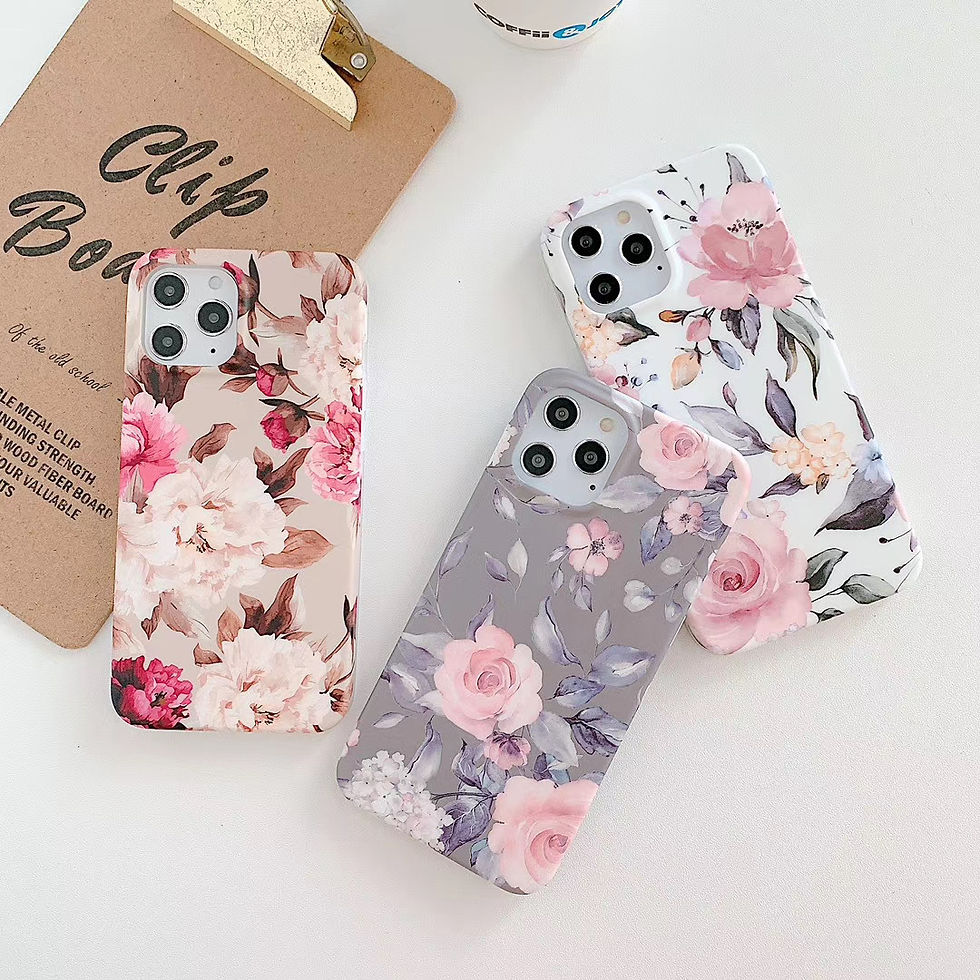 Miniatyrbild: Leaf Pattern Retro Iphone Case 