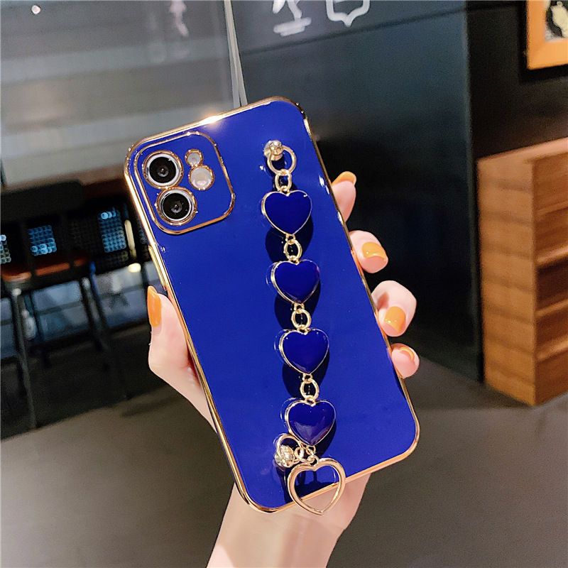 Miniatura: Electroplated Love Bracelet IPhone Case 
