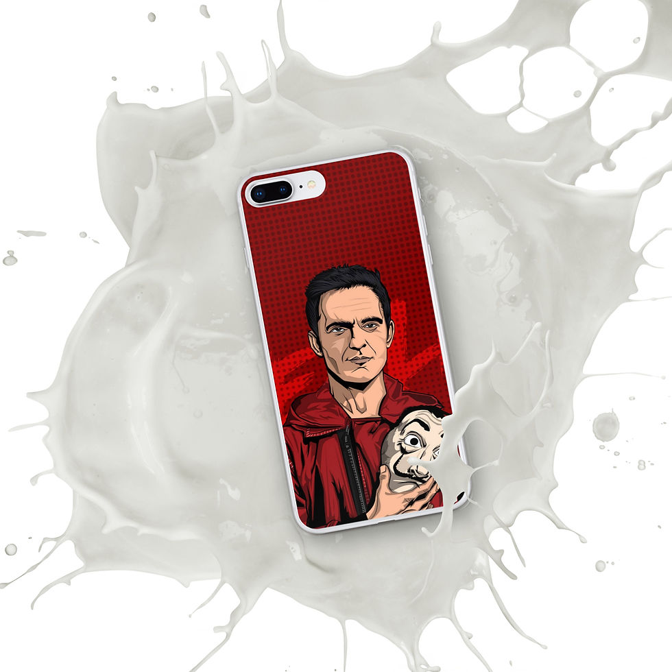 الصورة المصغرة: Berlin (Money Heist) Soft iPhone Case 