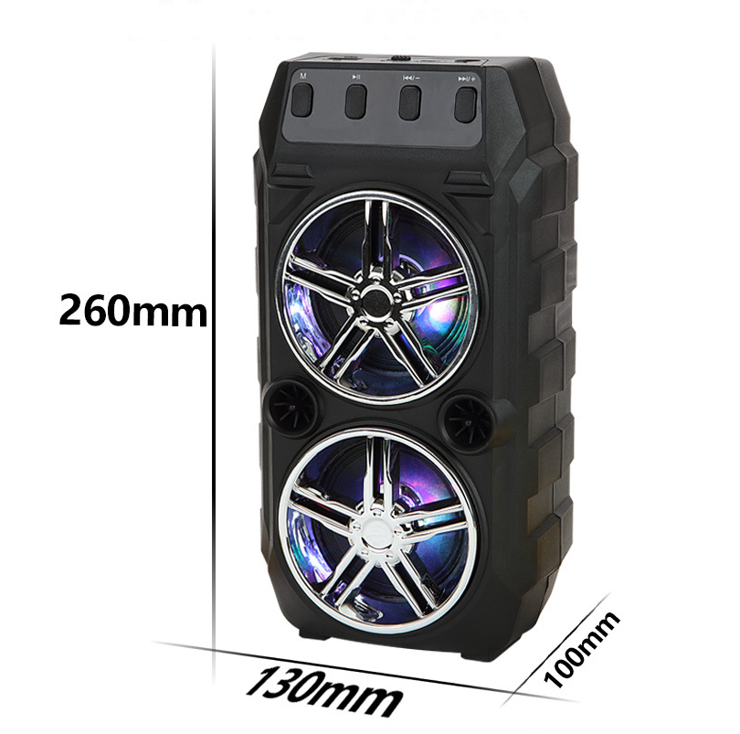 Miniatura: Wireless Bluetooth Speaker Dual Speakers Outdoor Portable Loud Speaker