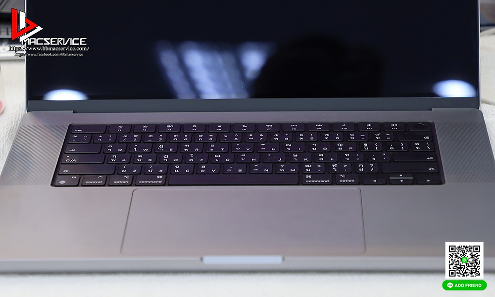 เปลี่ยนKeyboard Macbook Pro 16 นิ้ว M1 Max ปี2021