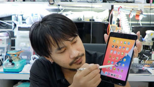 รับลอกกระจก iPad Mini Gen 4 ปี 2015 จอแตก จอร้าว ทัชสกรีนได้ปกติ