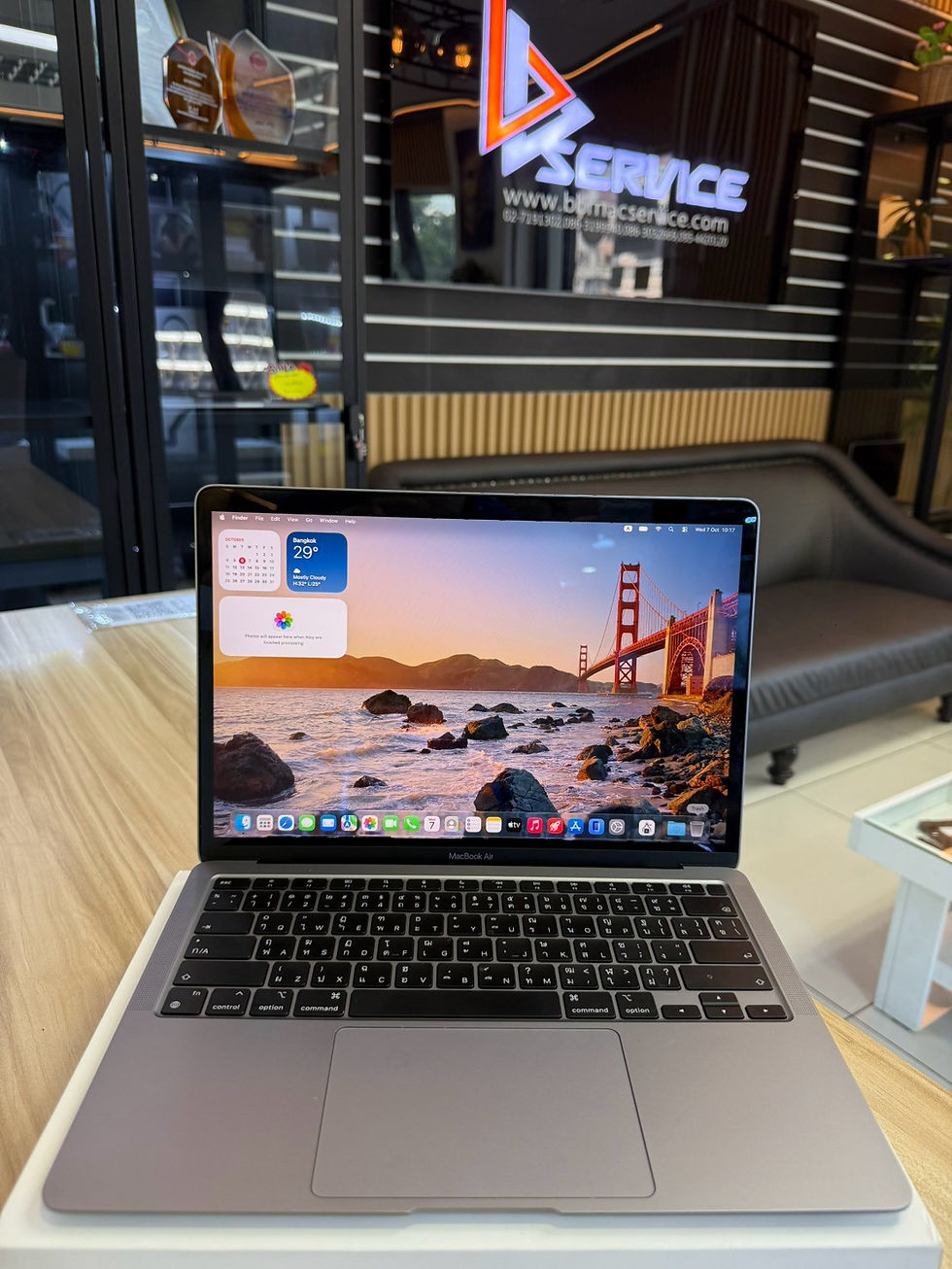 ภาพขนาดย่อ: MacBook Air (M1, 2020)