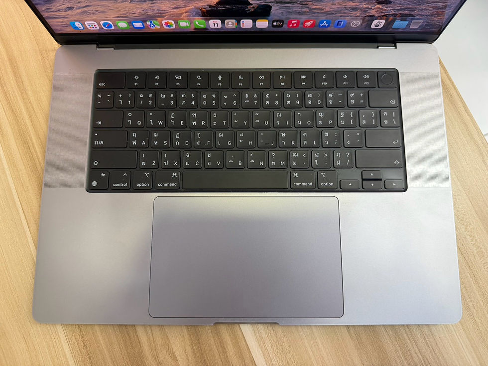 ภาพขนาดย่อ: MacBook Pro 16 นิ้ว ปี 2021 ชิป M1 Pro