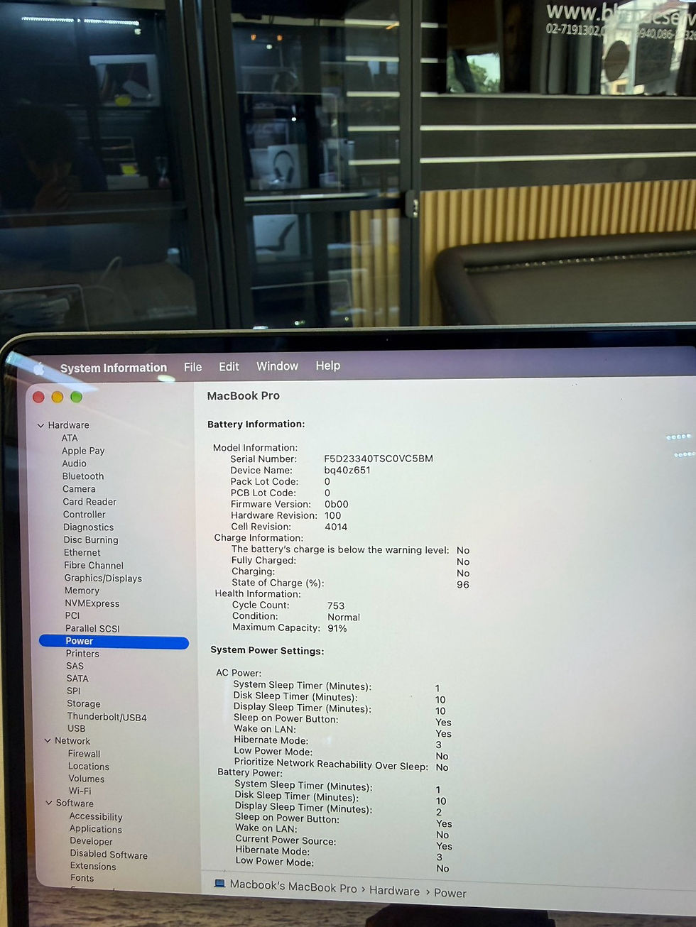 ภาพขนาดย่อ: MacBook Pro 16 นิ้ว ปี 2021 ชิป M1 Pro