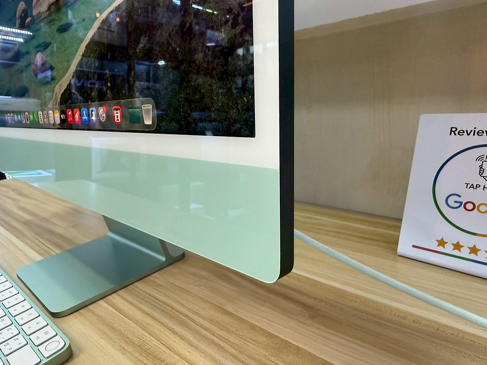 ภาพขนาดย่อ: iMac (24 นิ้ว, M1, ปี 2021)